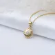 Flower CZ Pendant in 925 Sterling Silver