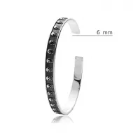 Skull Design Turkish 925 Silver Jewelry Cuff Bracelet