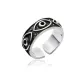 Eye Of Ra Women 925 Sterling Silver Ring Eye Of Ra Women 925 Sterling Silver Ring
