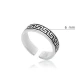 Greek Symbol Men Collection Sterling Silver Ring