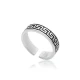 Greek Symbol Men Collection Sterling Silver Ring