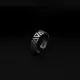 Pyramid Symbol Men Collection 925 Sterling Silver Ring