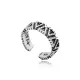 Pyramid Symbol Men Collection 925 Sterling Silver Ring