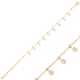 Drop Clear CZ Shaker 925 Sterling Silver Bracelet