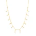 Shiny Baguette Shaker For Woman 925 Silver Necklace