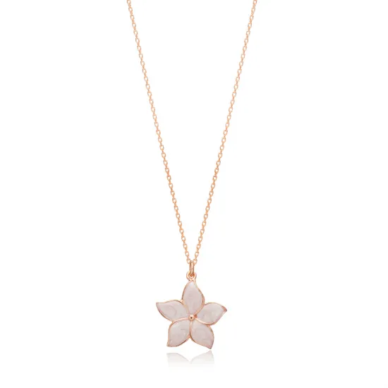 Turkish Star Flower 925 Sterling Silver Necklace Turkish Star Flower 925 Sterling Silver Necklace