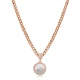 Round Mother Of Pearl Sterling Silver Necklace Round Mother Of Pearl Sterling Silver Necklace