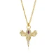 Ruby CZ Phoenix 925 Sterling Silver Necklace Ruby CZ Phoenix 925 Sterling Silver Necklace