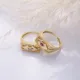 Unique Ruby CZ Stone Eye Design Wholesale Cluster Silver Ring Unique Ruby CZ Stone Eye Design Wholesale Cluster Silver Ring