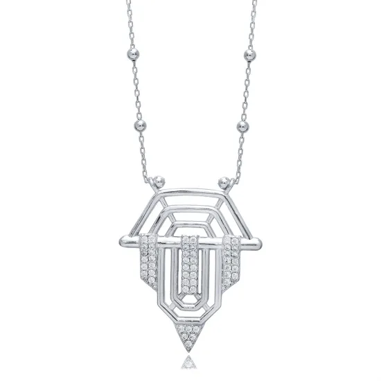 Turkish Popular 925 Sterling Silver Necklace
