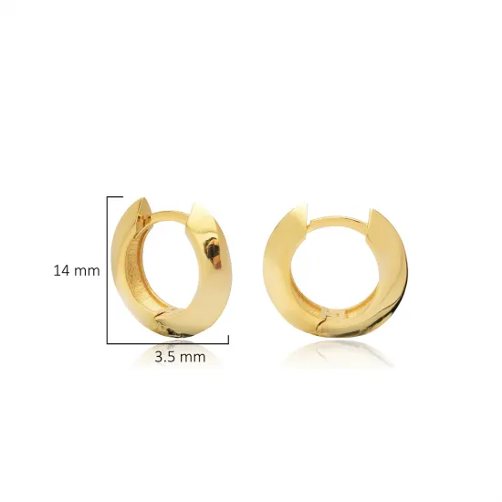Plain Everyday 925 Sterling Silver Earrings Plain Everyday 925 Sterling Silver Earrings