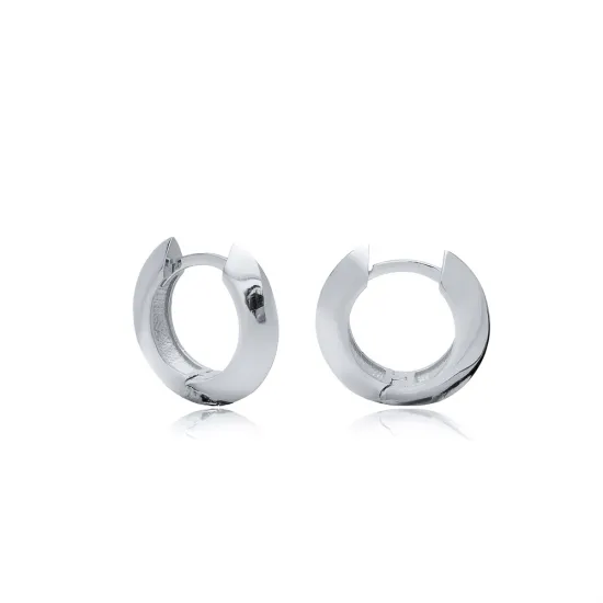 Plain Everyday 925 Sterling Silver Earrings Plain Everyday 925 Sterling Silver Earrings