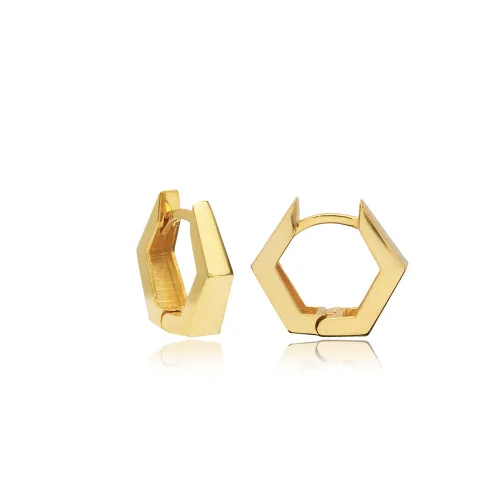 Turkish Geometric Everyday 925 Sterling Silver Earrings