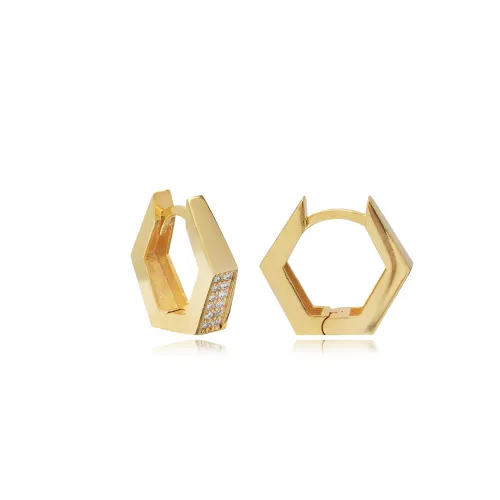 Popular Geometric 925 Sterling Silver Earrings