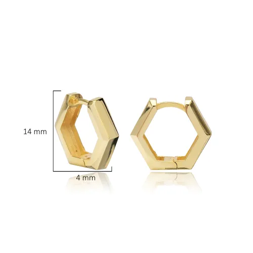 Geometric Popular 925 Sterling Silver Earrings