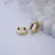 Geometric Popular 925 Sterling Silver Earrings