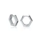 Geometric Popular 925 Sterling Silver Earrings