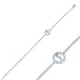 Heartbeat Tennis 925 Sterling Silver Bracelet Heartbeat Tennis 925 Sterling Silver Bracelet
