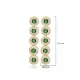 Emerald CZ Round Long 925 Sterling Silver Earrings | 925 Sterling Silver Wholesale | Sade Silver Emerald CZ Round Long 925 Sterling Silver Earrings - Sade 925 Silver Jewelry