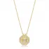 Octagon Shape Geometric 925 Sterling Silver Necklace