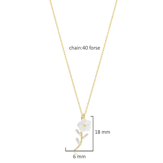 Flower Design Mother of Pearl Charm Pendant Handcraft Wholesale Jewelry 925 Sterling Silver Necklace Flower Design Mother of Pearl Charm Pendant Handcraft Wholesale Jewelry 925 Sterling Silver Necklace