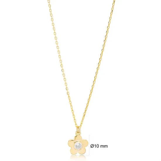 Minimalist Flower Design Handmade Turkish Charm Pendant Necklace Wholesale 925 Sterling Jewelry Minimalist Flower Design Handmade Turkish Charm Pendant Necklace Wholesale 925 Sterling Jewelry