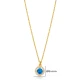 Turkish Blue Opal 925 Sterling Silver Necklace