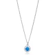Turkish Blue Opal 925 Sterling Silver Necklace