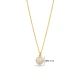 Minimalist White Opal 925 Sterling Silver Necklace