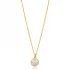 Minimalist White Opal 925 Sterling Silver Necklace