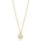 Minimalist White Opal 925 Sterling Silver Necklace