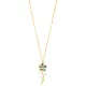 Cute Flower Design Mix Zircon Stone Charm Necklace Pendant Handcrafted 925 Sterling Silver Jewelry Cute Flower Design Mix Zircon Stone Charm Necklace Pendant Handcrafted 925 Sterling Silver Jewelry