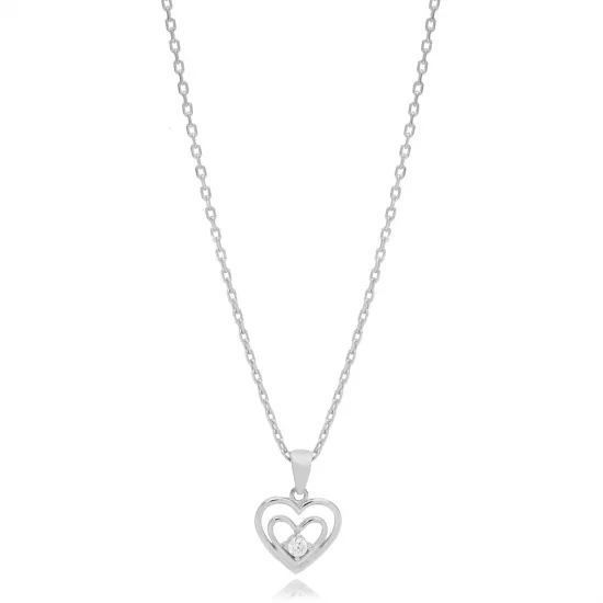 Turkish Handmade Heart 925 Sterling Silver Pendant Turkish Handmade Heart 925 Sterling Silver Pendant