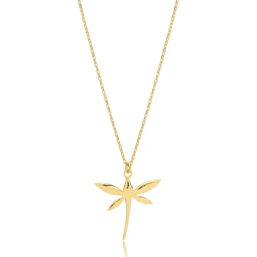 Lucky Dragonfly 925 Sterling Silver Pendant