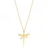 Lucky Dragonfly 925 Sterling Silver Pendant
