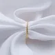 Plain Minimal Auger 925 Sterling Silver Ring