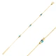 Aqua Marine Color Evil Eye Thin 925 Silver Bracelet Aqua Marine Color Evil Eye Thin 925 Silver Bracelet