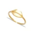 Adjustable Minimal Lips 925 Sterling Silver Ring