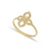 Geometric Plain 925 Sterling Silver Ring