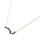 Turkish Minimalist Comet Shape Sterling Silver Necklace Turkish Minimalist Comet Shape Sterling Silver Necklace