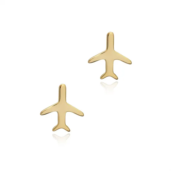 Plain Plane 925 Sterling Silver Earrings Plain Plane 925 Sterling Silver Earrings