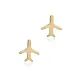 Plain Plane 925 Sterling Silver Earrings Plain Plane 925 Sterling Silver Earrings