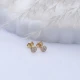 Round Minimalist 925 Sterling Silver Earrings Round Minimalist 925 Sterling Silver Earrings
