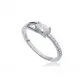 Turkish Pear Drop CZ 925 Sterling Silver Ring Turkish Pear Drop CZ 925 Sterling Silver Ring