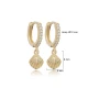 Shell Dainty Dangle 925 Sterling Silver Earrings - Sade 925 Silver Jewelry