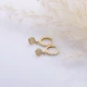 Shell Dainty Dangle 925 Sterling Silver Earrings - Sade 925 Silver Jewelry