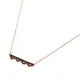 Row Of Triangle Shape Turkish Wholesale Handcrafted Silver Necklace Row Of Triangle Shape Turkish Wholesale Handcrafted Silver Necklace