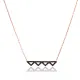 Row Of Triangle Shape Turkish Wholesale Handcrafted Silver Necklace Row Of Triangle Shape Turkish Wholesale Handcrafted Silver Necklace
