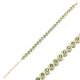 6mm Round Emerald CZ Tennis Sterling Silver Bracelet 6mm Round Emerald CZ Tennis Sterling Silver Bracelet