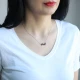 Turkish Pave Star Shape 925 Sterling Silver Necklace Turkish Pave Star Shape 925 Sterling Silver Necklace